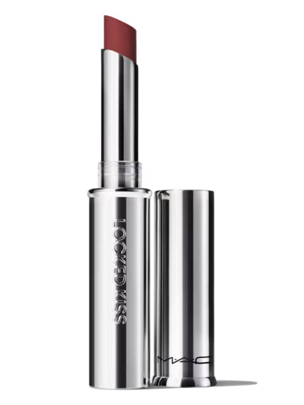 MAC Locked Kiss 24hr Lipstick in Vicious Intense Burnt Orange